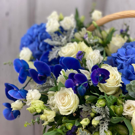 Bouquet Blue&White